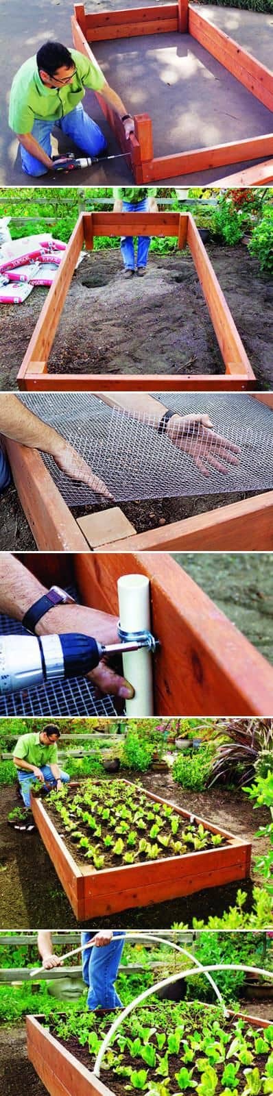Raised Bed assemble | How to Build a Raised Vegetable Garden Bed | 39+ Simple & Cheap Raised Vegetable Garden Bed Ideas - farmfoodfamily.com