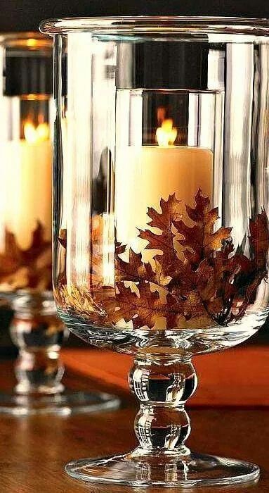 Fall decor | DIY Fall Candle Decoration Ideas - Farmfoodfamily.com