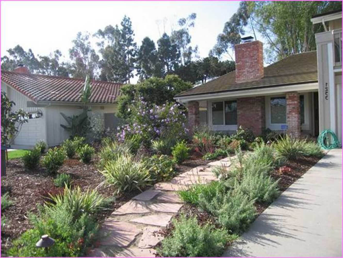 Landscaping Design Ideas Without Grass, How To Landscape A Front Yard Without Grass