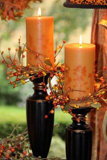 Fall Candles | DIY Fall Candle Decoration Ideas - Farmfoodfamily.com