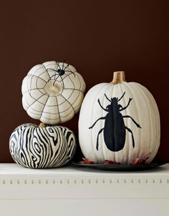 44 black and white halloween decorations farmfoodfamily