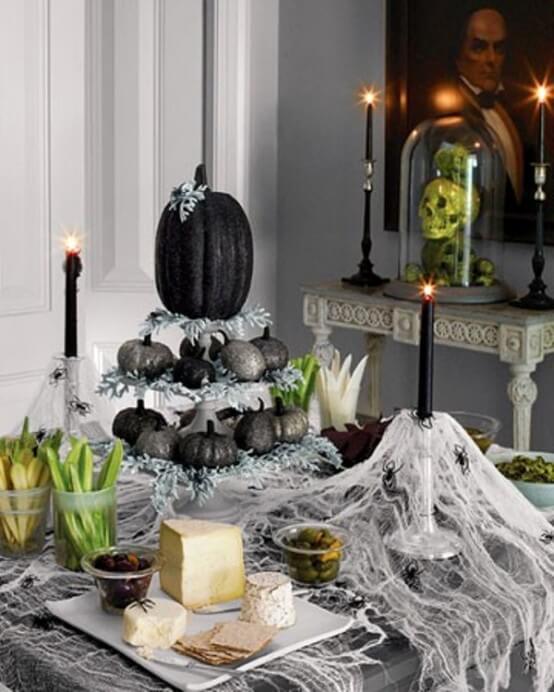 53 black and white halloween decorations farmfoodfamily
