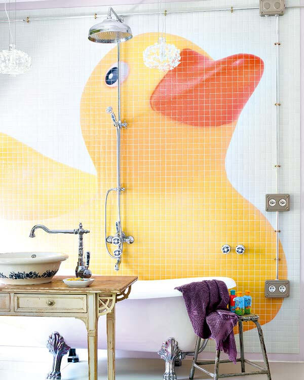 Duck style | Kids Bathroom Décor Tips: Decorating Ideas for a Child’s Bathroom