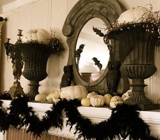 63 black and white halloween decorations farmfoodfamily