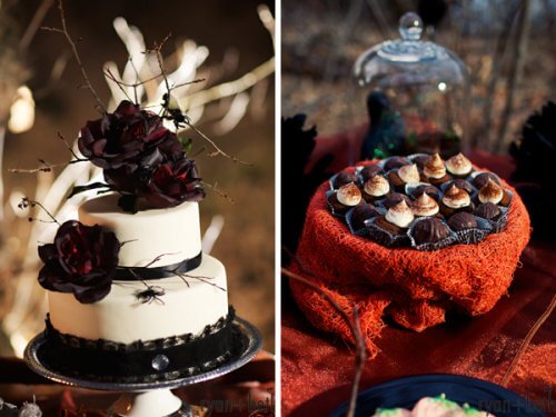 Halloween Wedding Cake | Halloween Wedding Theme Ideas - Farmfoodfamily.com