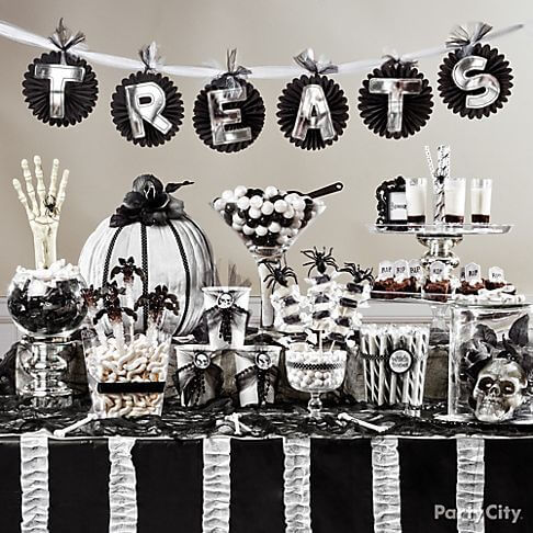 70 black and white halloween decorations farmfoodfamily