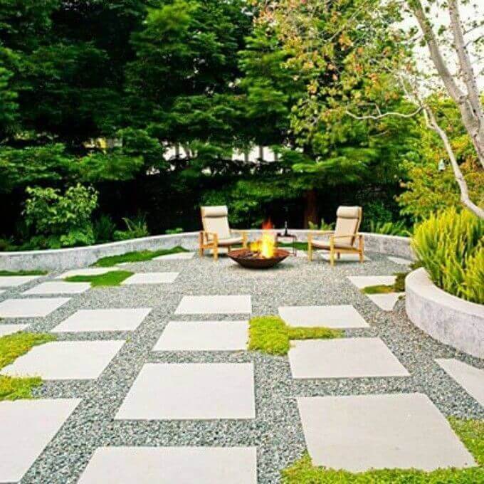 Landscaping Design Ideas Without Grass, How To Landscape A Backyard Without Grass