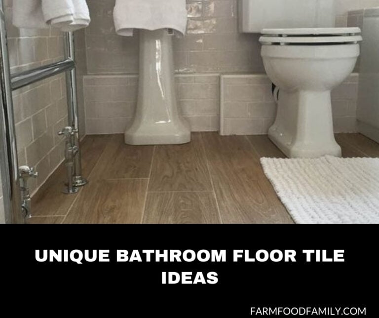 Unique Bathroom Floor Tile Ideas