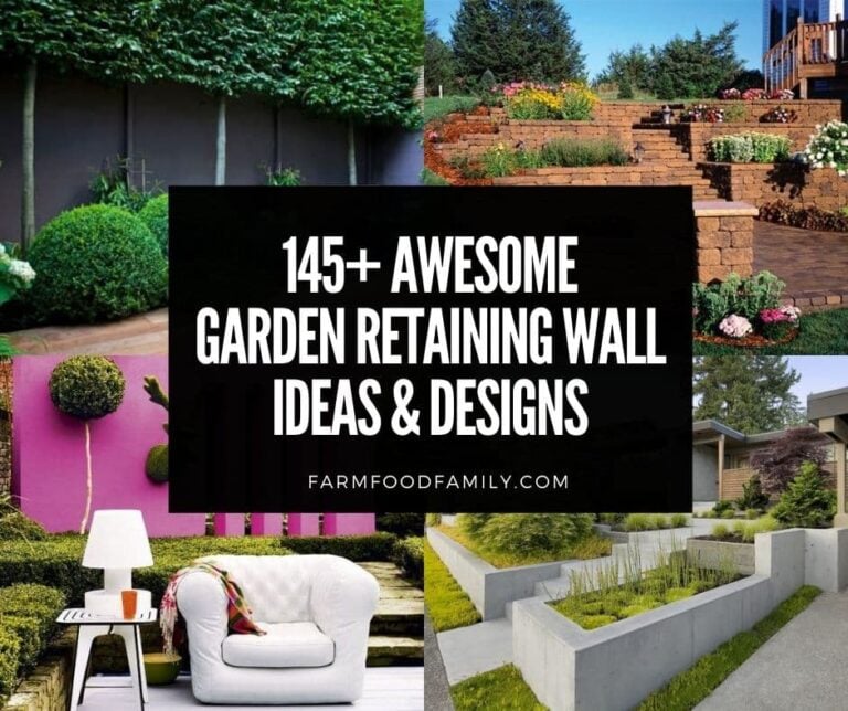 145+ Awesome Garden Retaining Wall Ideas and Designs (With Photos)
