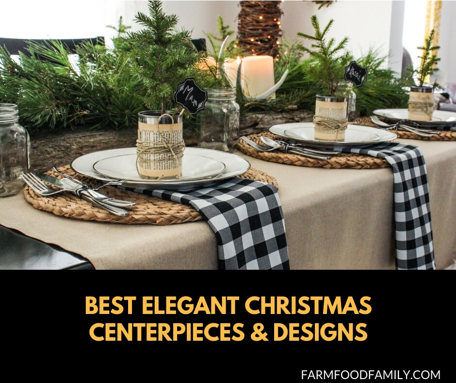 Best Elegant Christmas Centerpieces & Designs