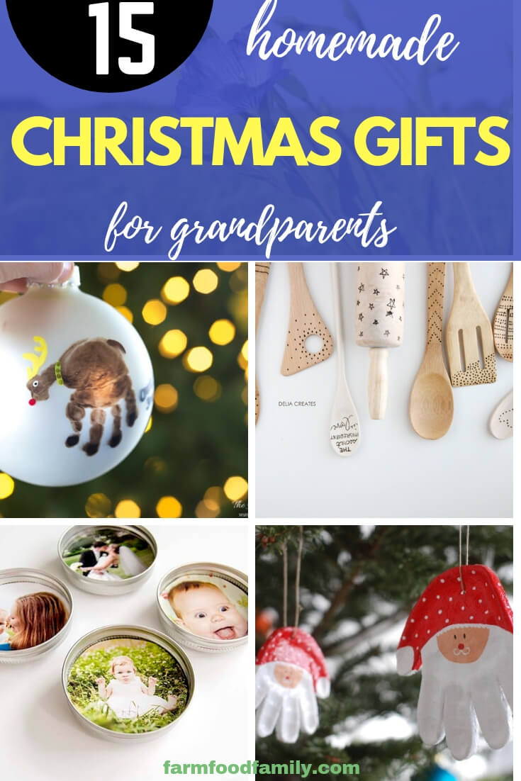 15 Creative Homemade Christmas Gifts for Grandparents