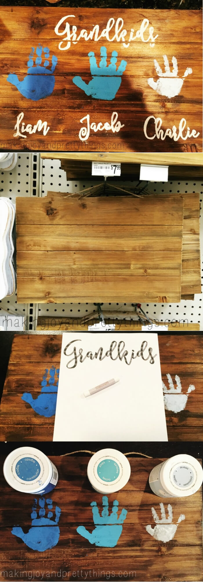 DIY Handprint Art | Christmas Gifts for Grandparents: Creative Holiday Ideas for Grandma and Grandpa