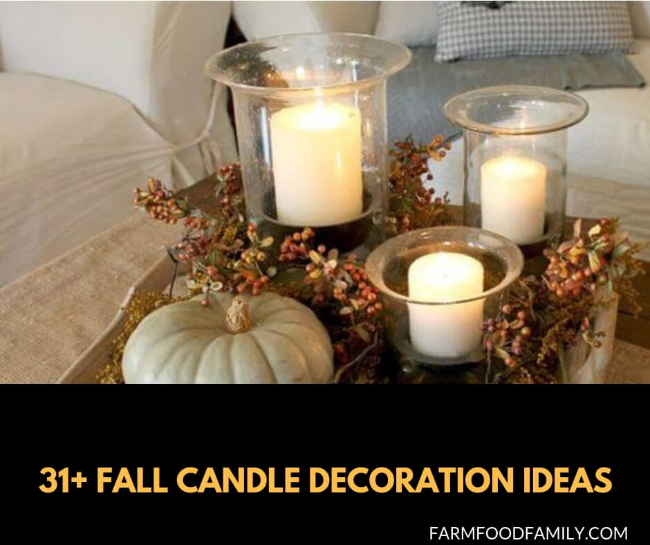 31+ Best Fall Candle Decoration Ideas