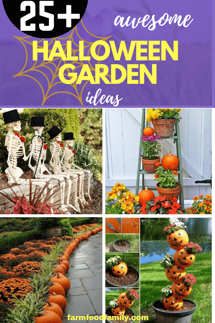Awesome Fall Garden Ideas For Halloween