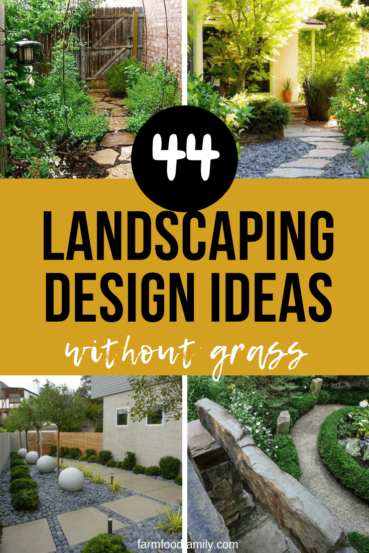 landscaping ideas without grass
