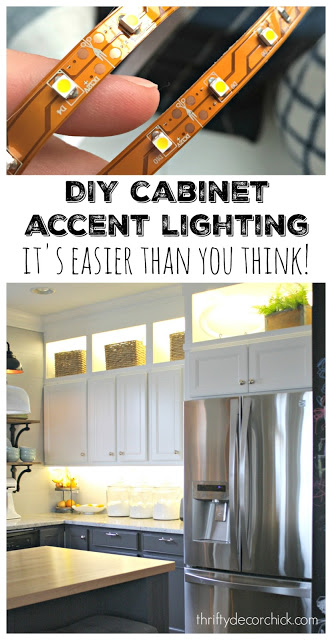 DIY Upper and Lower Cabinet Lighting