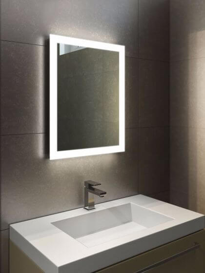 Halo Tall LED Light Bathroom Mirror