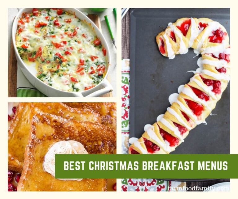 The Best Christmas Breakfast Menus with Recipes