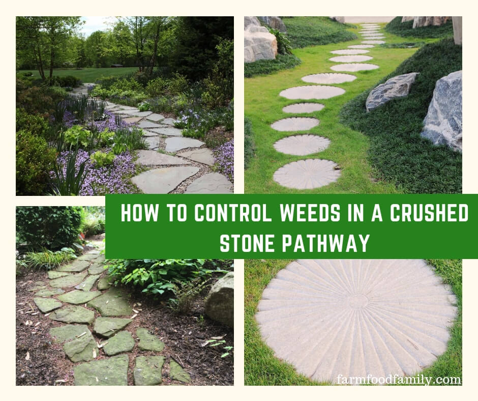 How to Control Weeds in a Crushed Stone Pathway