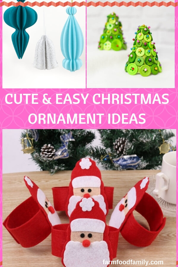 easy Christmas ornament ideas