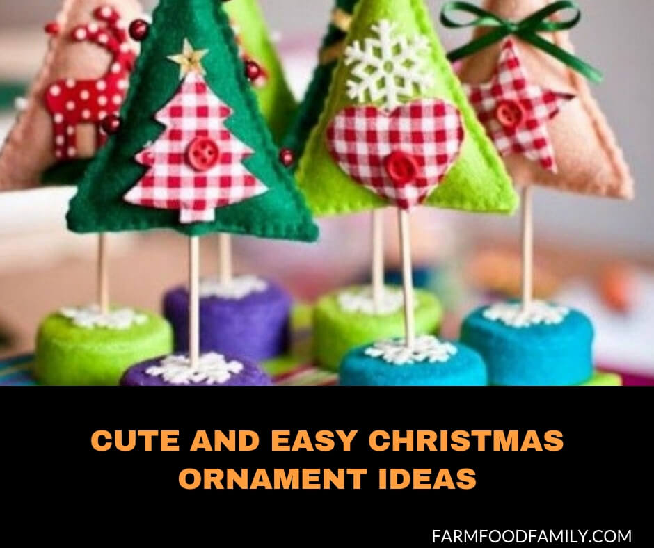 Cute & easy Christmas ornament ideas to decorate this Holiday