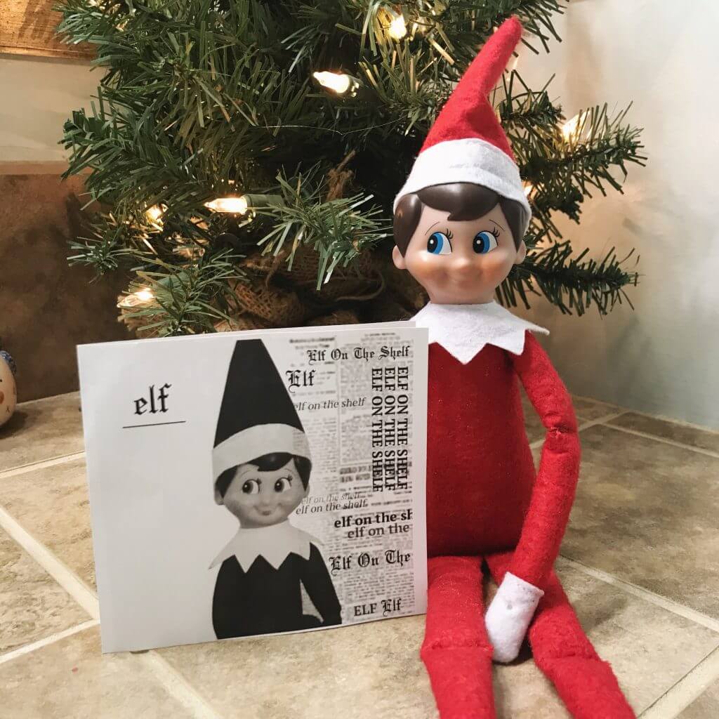 Elf On The Shelf Reputation CD Prop | Fun & Simple Elf on Shelf Ideas For This Christmas