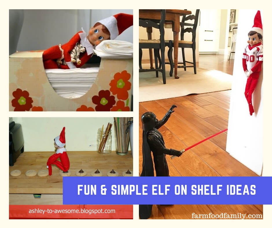 Fun Elf on the shelf ideas