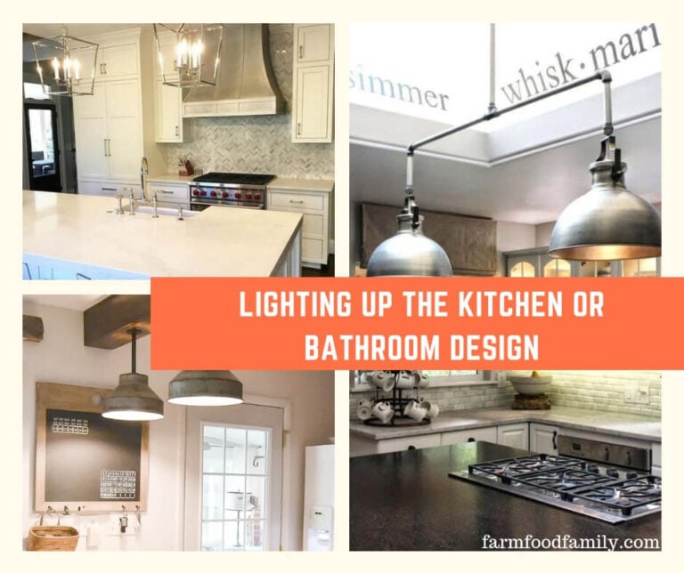 Best Kitchen & Bathroom Lighting Designs