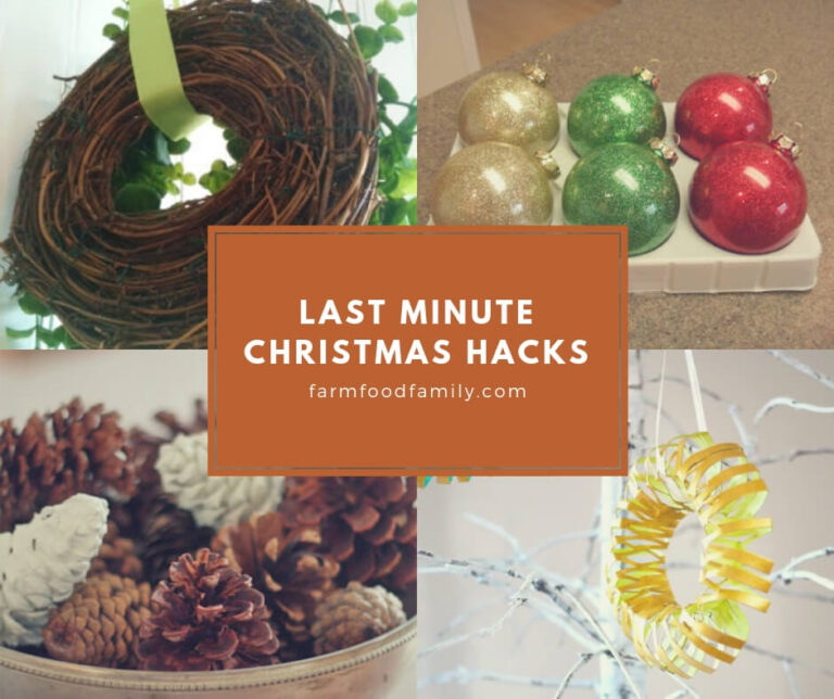 Last minute diy Christmas hacks