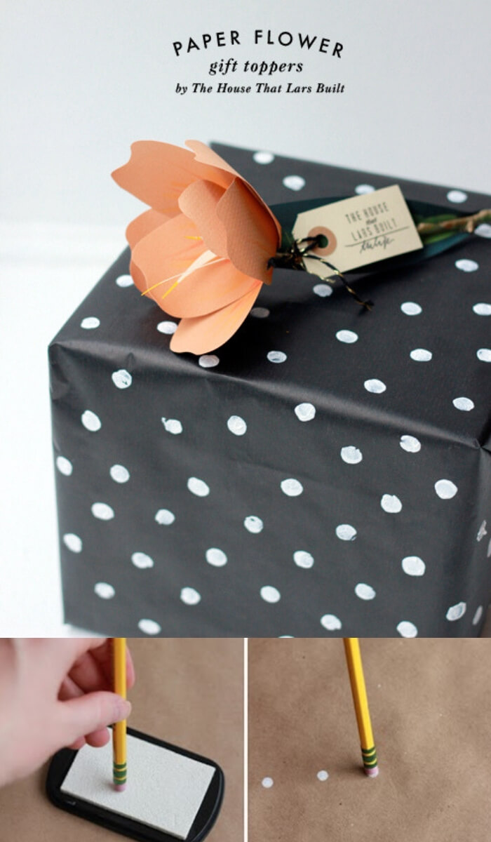 Polka Dot Gift Wrappers | Last Minute Christmas Ideas and Hacks