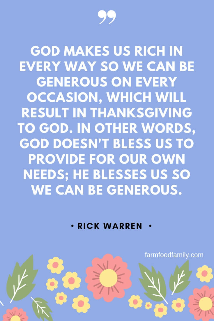 thanksgiving quotes to god