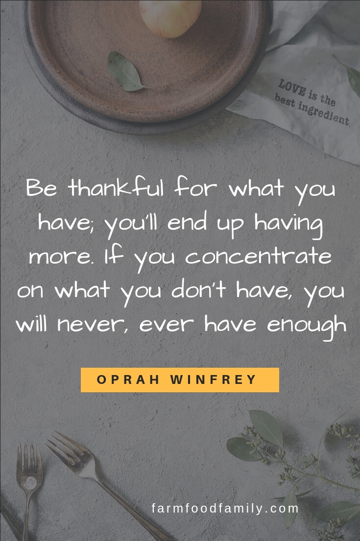 thanksgiving words of inspiration