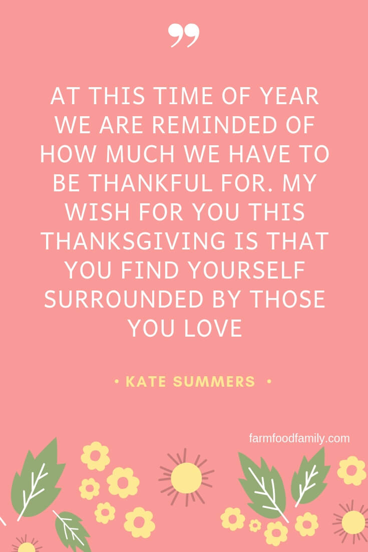 Thanksgiving quote for your lovers