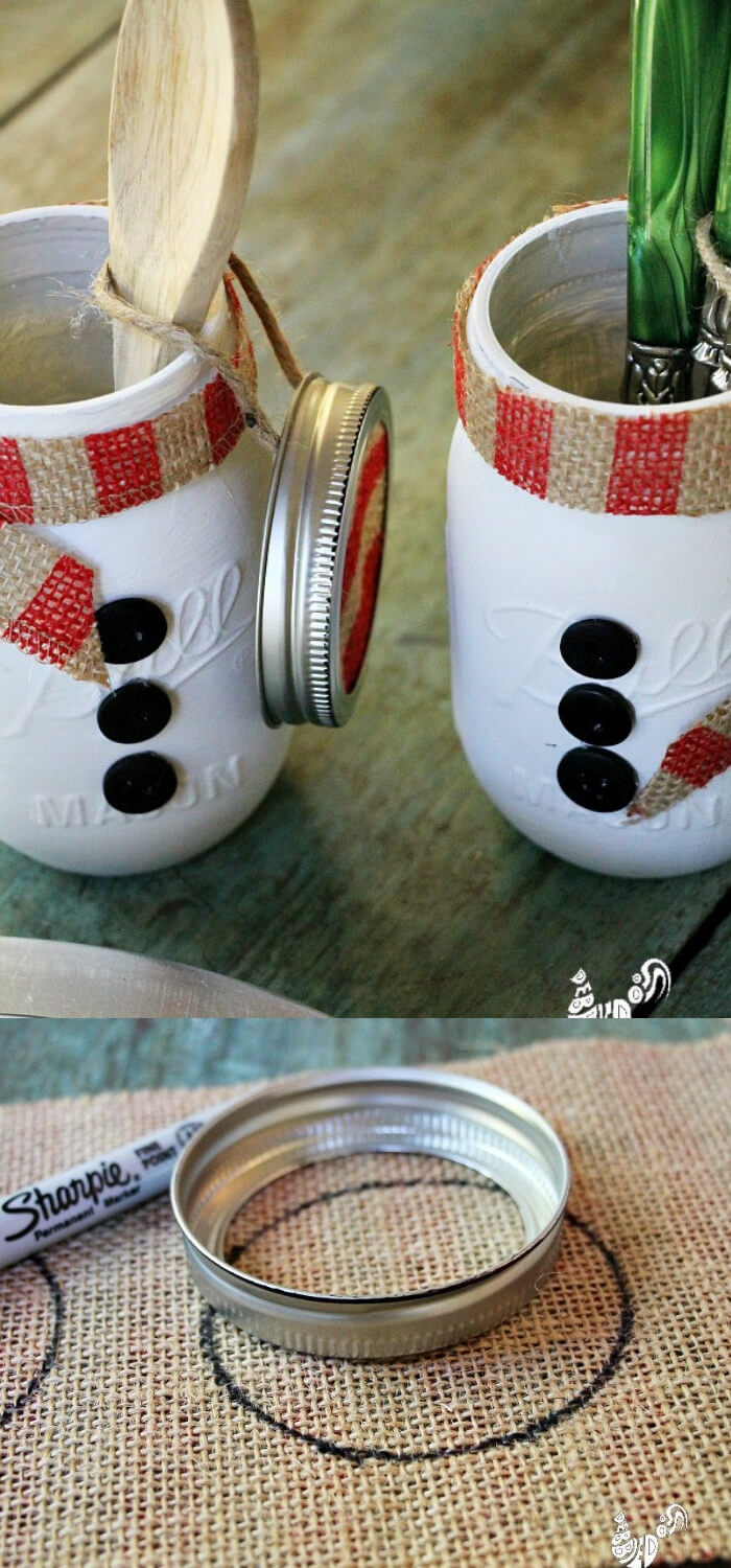 Mason Jar Themed Christmas Gifts | Christmas Spirit Jars Ideas | FarmFoodFamily.com
