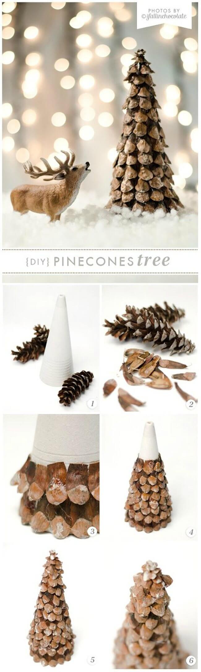 29 christmas pinecone ideas