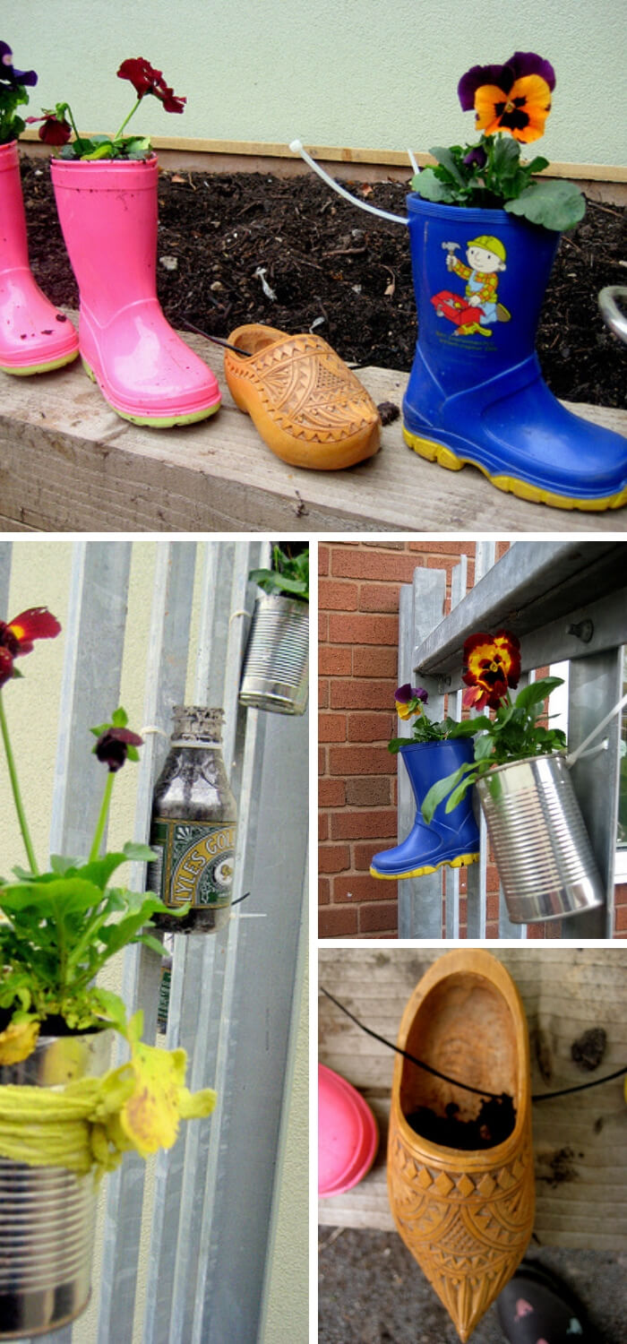 6 container garden for kids