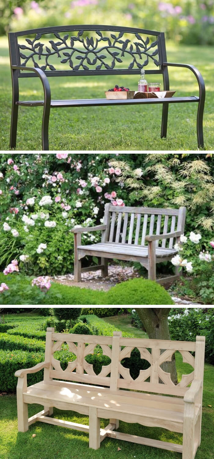 The Right Bench for Your Garden Design Style