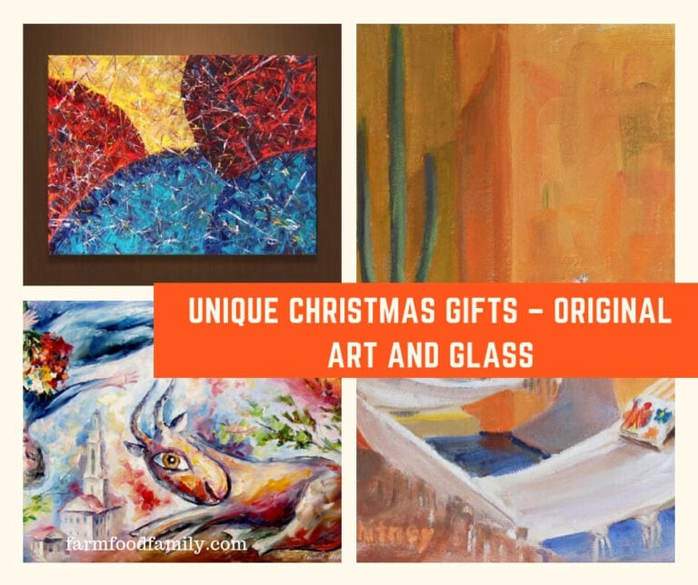 Unique Christmas Gifts – Original Art and Glass