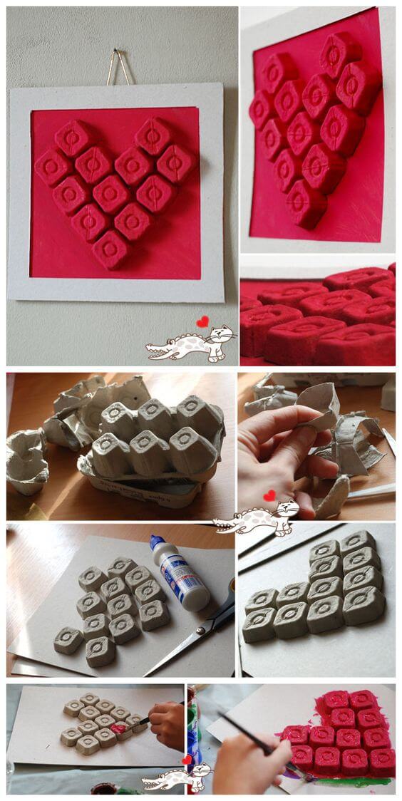 Recycled Egg Cartons | Environmentally-Friendly Valentine's Day Gifts