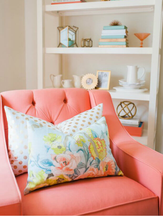 Best Spring Living Room Ideas | Spring Spruce-Up - Quick, Cheap Home Décor Ideas | FarmFoodFamily.com
