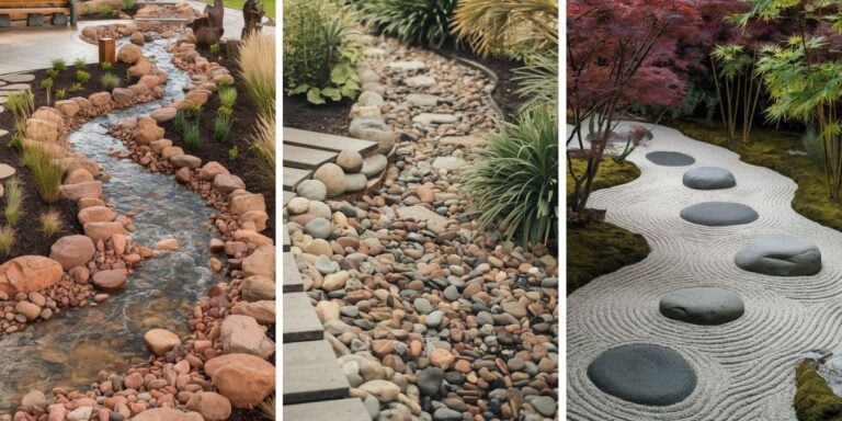17+ Stunning Dry Creek Bed Ideas That Actually Drain When It Rains