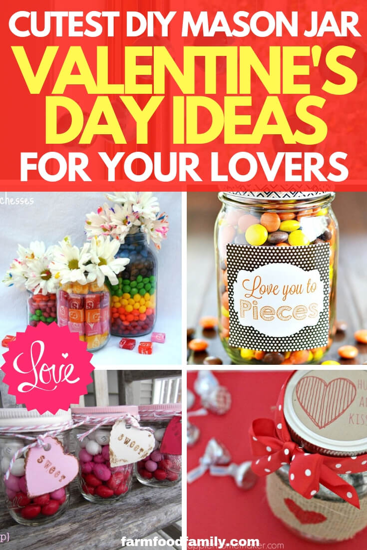 DIY Mason Jar Gift Ideas For Valentine's Day