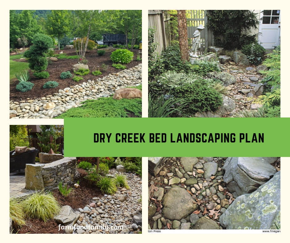 Dry Creek Bed Landscaping Plan