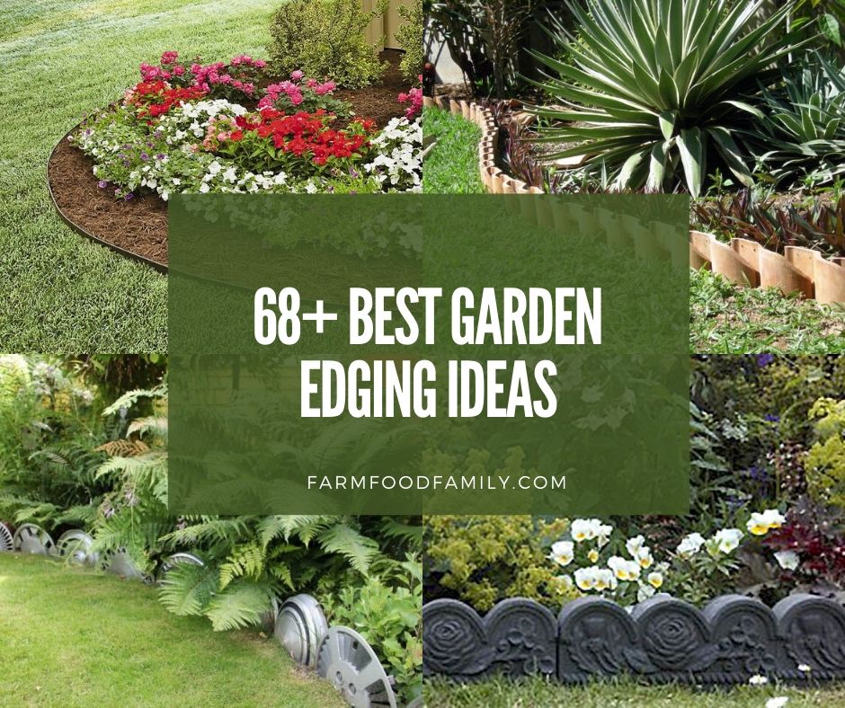 Creative Garden Edging Ideas, How To Make Garden Edging With Wood