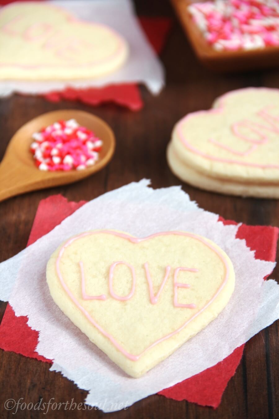 heart shaped sugar cookies 7736
