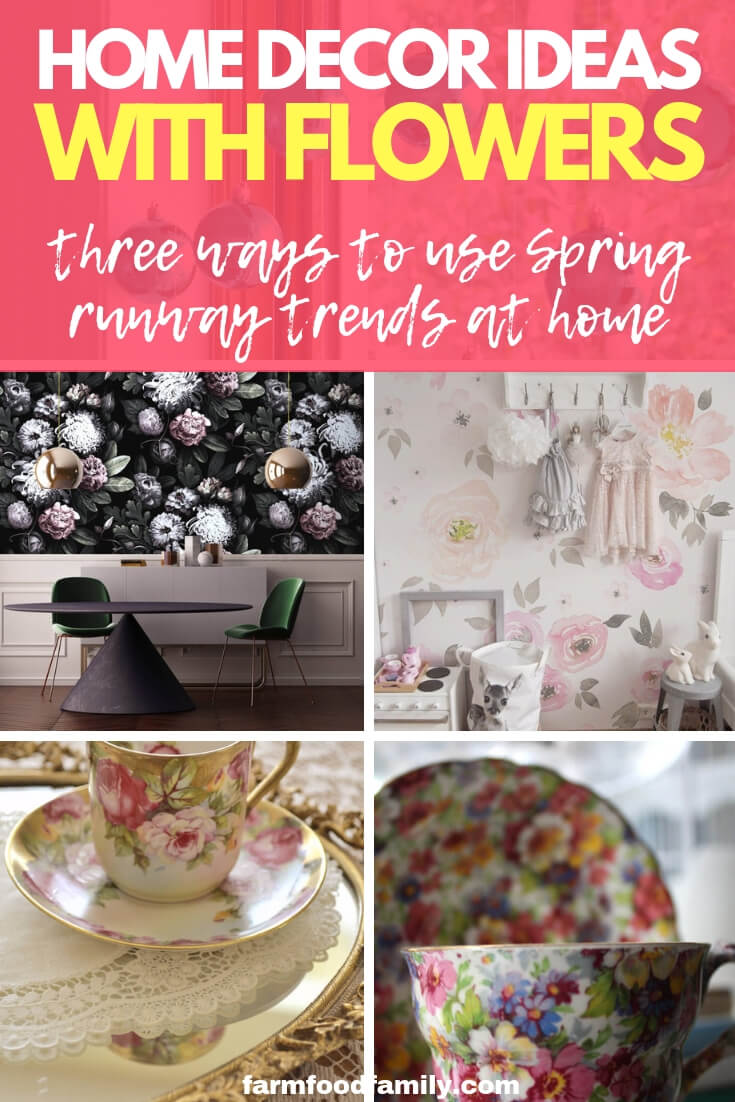 home decor ideas with flowers