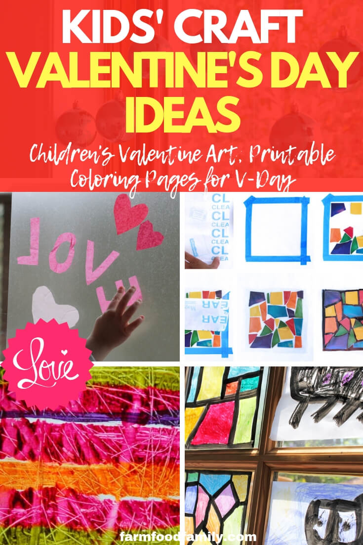 Ideas for Kids' Craft Projects – Valentine's Day