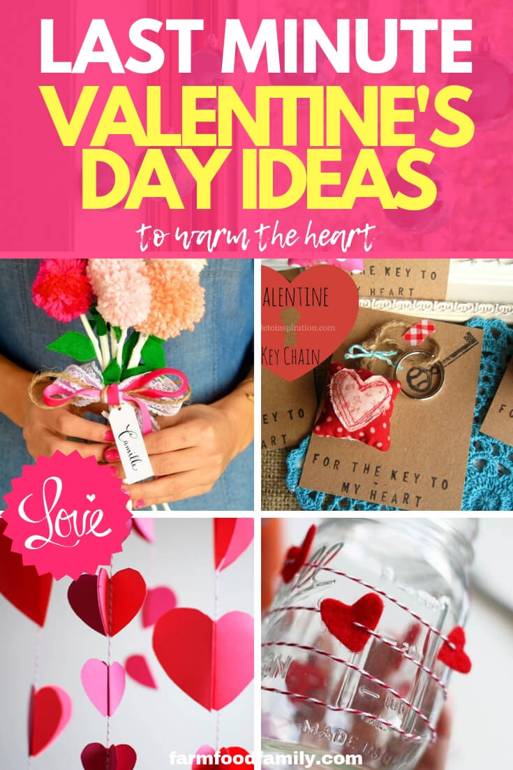 Last minute Valentine's day ideas