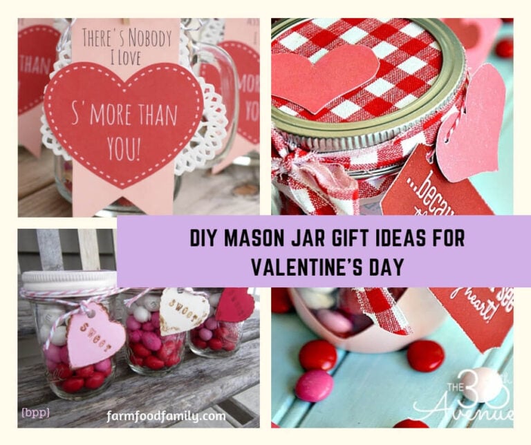 DIY Mason Jar Gift Ideas For Valentine's Day