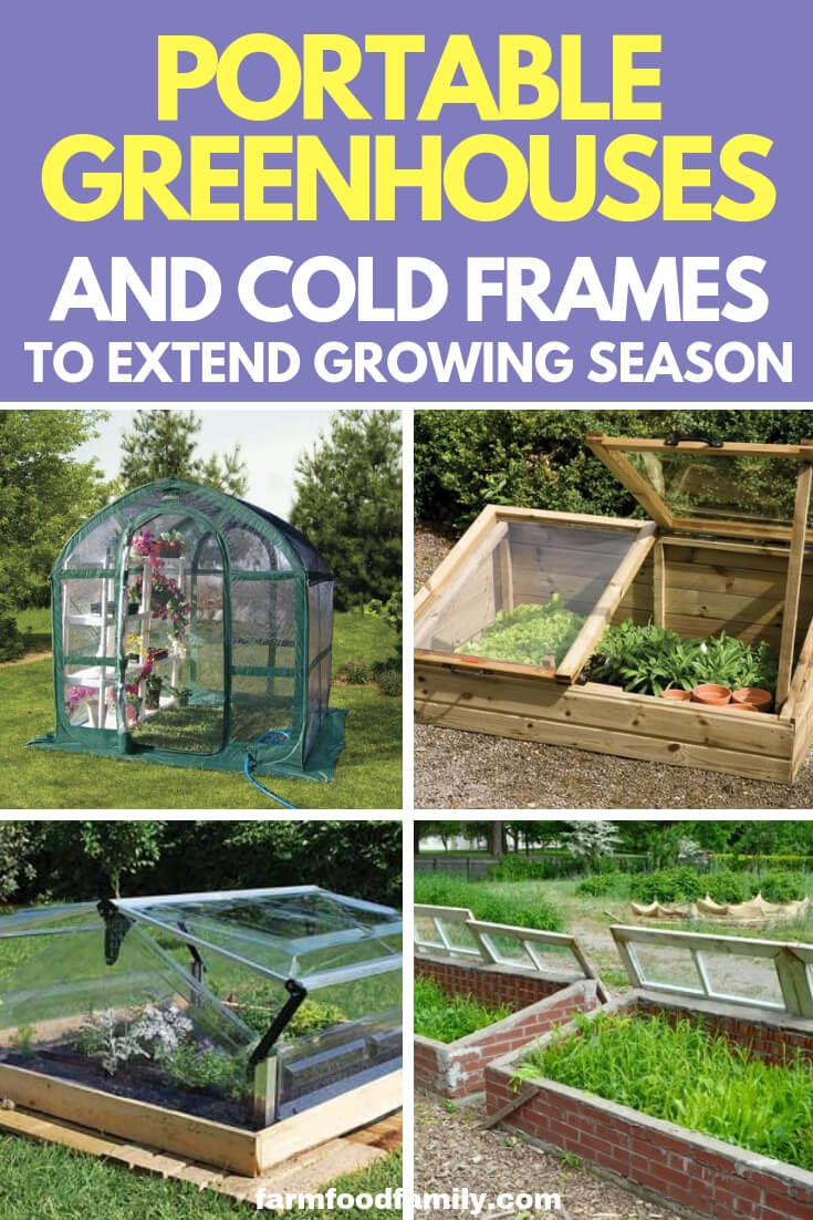 Portable Greenhouses and Cold Frames